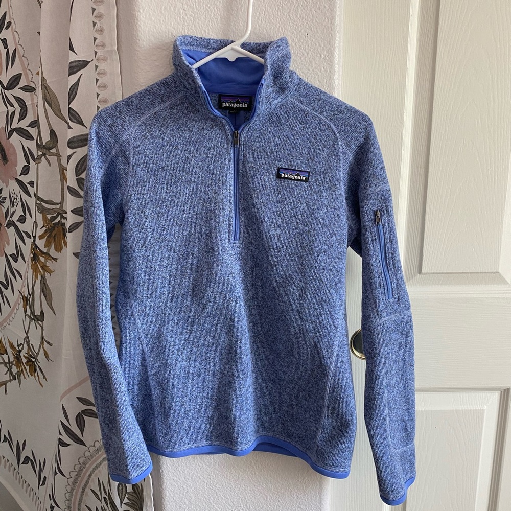 PATAGONIA. Better Sweater quarter zip.